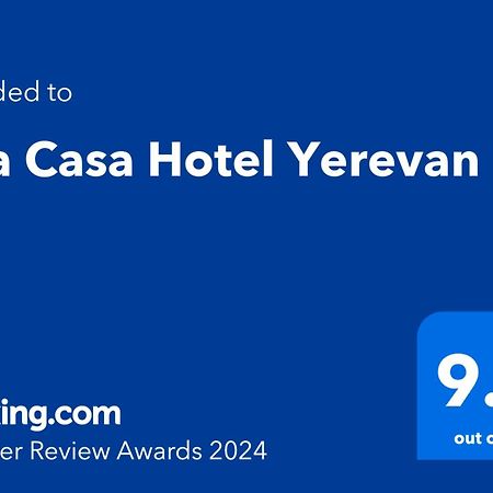 Mia Casa Hotel Erévan Extérieur photo