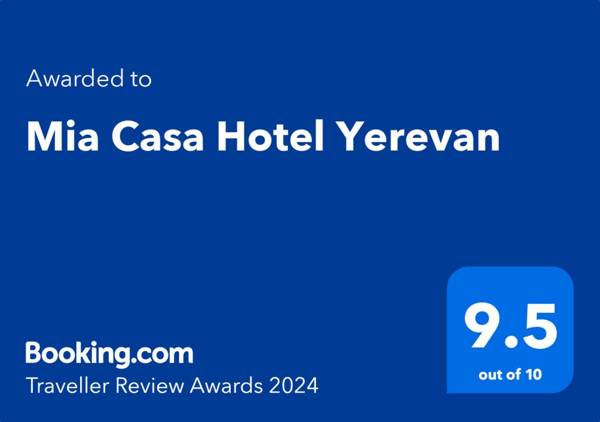 Mia Casa Hotel Erévan Extérieur photo